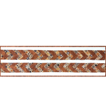 Quilted Double Braid Table Runner - 1 LEFT!