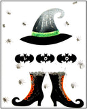 Halloween Greeting Card - Hat & Boots