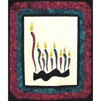 Hannukah Highlights Wall Hanging Pattern