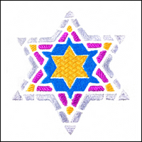 Mosaic Star Machine Embroidery