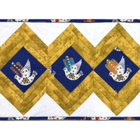 On-Point Table Runner - Dove of Peace Pattern