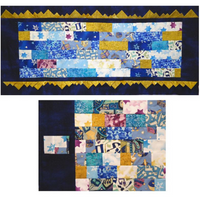 Prairie Points Table Runner & Placemats Pattern