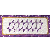 Quilted Seven Stars Table Runner - 1 LEFT!