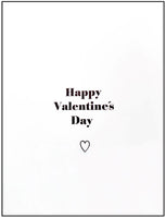 Valentine's Day Greeting Card - Shadow Hearts