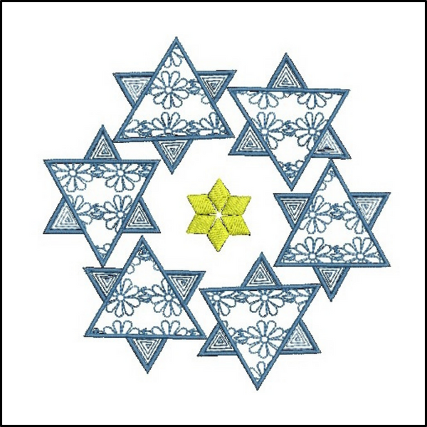Star Array Machine Embroidery – Fay's Design Studio & Fay Nicoll ...