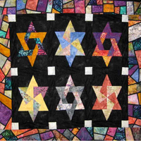 Stars of Zion Wall Hanging Pattern