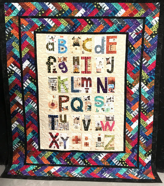 Alphabet Braid Quilt Kit