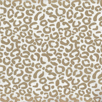 Gold Metallic Leopard Spots- 4-1/2 YDS