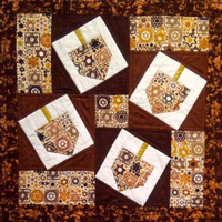 Dreidel Quartet Wall Hanging Kit - 2 LEFT!