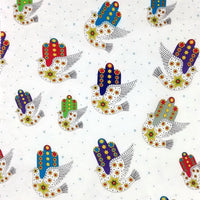 Fat Quater Bundle #90 - Aleph Bet & Dove of Peace