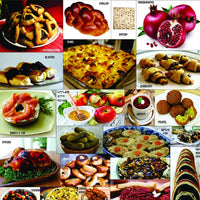Fay's Deli Jewish Food Fabric (57"/58") - Discounted