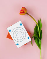 Jewish New Years Greeting Card - Round Rosh Hashannah