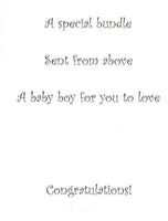 Baby Greeting Card - It's A Boy
