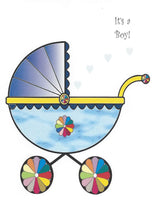 Baby Greeting Card - It's A Boy