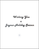 Christmas Greeting Card - Merry Christmas