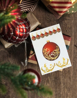 Christmas Greeting Card - Ornaments