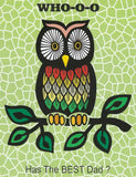 Father's Day Greeting Card - Owl