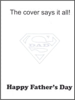 Father's Day Greeting Card - Super Dad