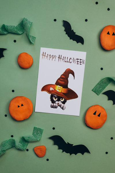 Halloween Greeting Card - I Mean It