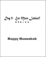 Hanukkah Greeting Card - Rules For Hanukkah