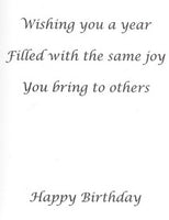 Birthday Greeting Card - Dress Form