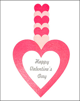 Valentine's Day Greeting Card - Stick Figures