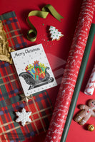 Christmas Greeting Card - Santa's Sleigh with Presents