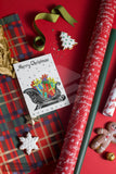 Christmas Greeting Card - Santa's Sleigh with Presents