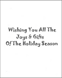 Christmas Greeting Card - Ornaments
