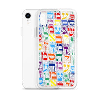 iPhone Case - Aleph Bet (White)