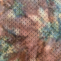 Art Deco Style Batik - 1-7/8 YDS