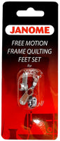Janome Free Motion Frame Quilting Set For 1600P   #767434005