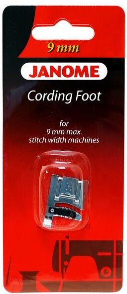 Janome Cording Foot - For 9mm Max Stitch Width Machines   #202085001