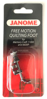 Janome Free Motion Quilting Foot For Memory Craft 11000 and 6600P   #200442004 - 5 LEFT!
