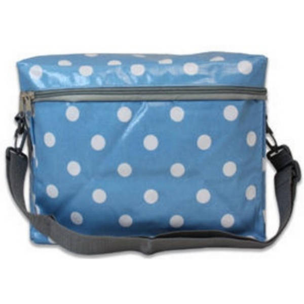 Vinyl Polka Dot Sewing Tote Bag - 5 LEFT!