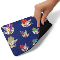 Mouse Pad - Dove of Peace (Navy)