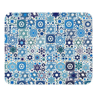 Mouse Pad - Tossed Stars (White)