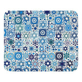 Mouse Pad - Tossed Stars (White)