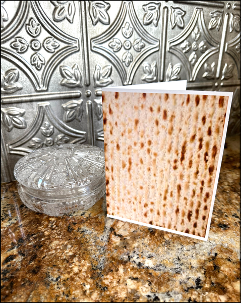 Passover Greeting Card - Matzoh