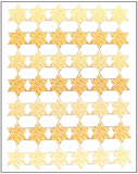 Passover Greeting Card - Mini Matzoh Stars