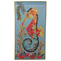 Ebba The Seahorse Collage Pattern - 1 LEFT!