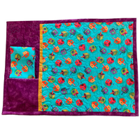 Dreidel Placemats - Light Purple - Set of 2