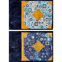 Elegance Placemats (Blue & White) - Set of 2