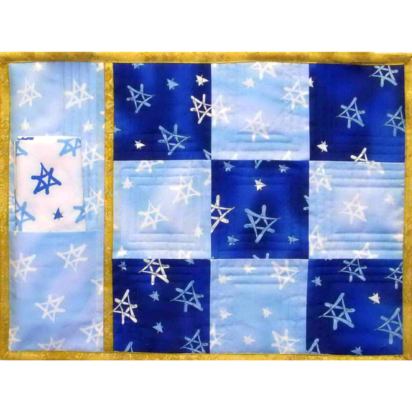 Star of David Checkerboard Placemat