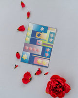 Jewish New Years Greeting Card - Stars
